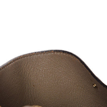 Celine Calfskin Suede Whipsnake Medium Trapeze Black Dune 16 of 29