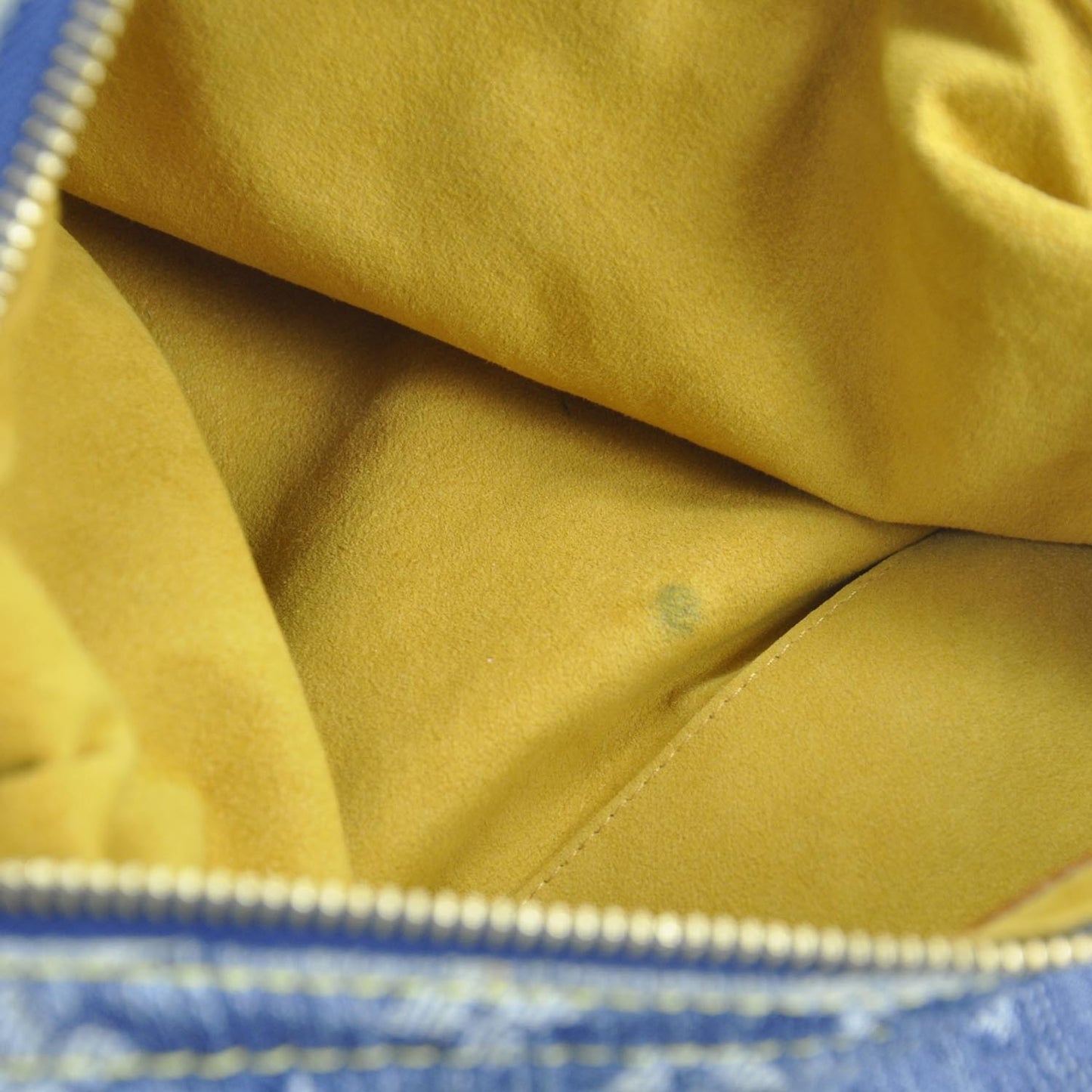 Monogram Denim Baggy PM Blue