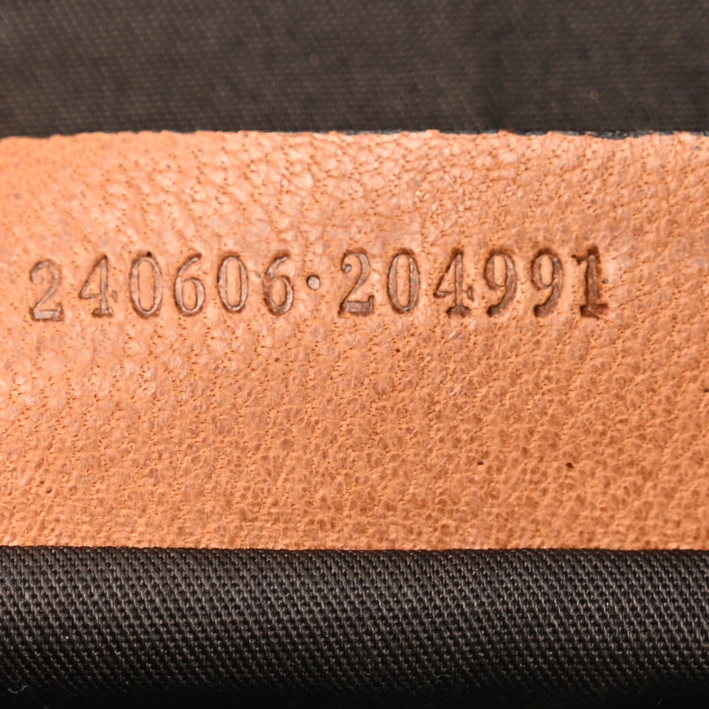 Calfskin De Manta Clutch Tan