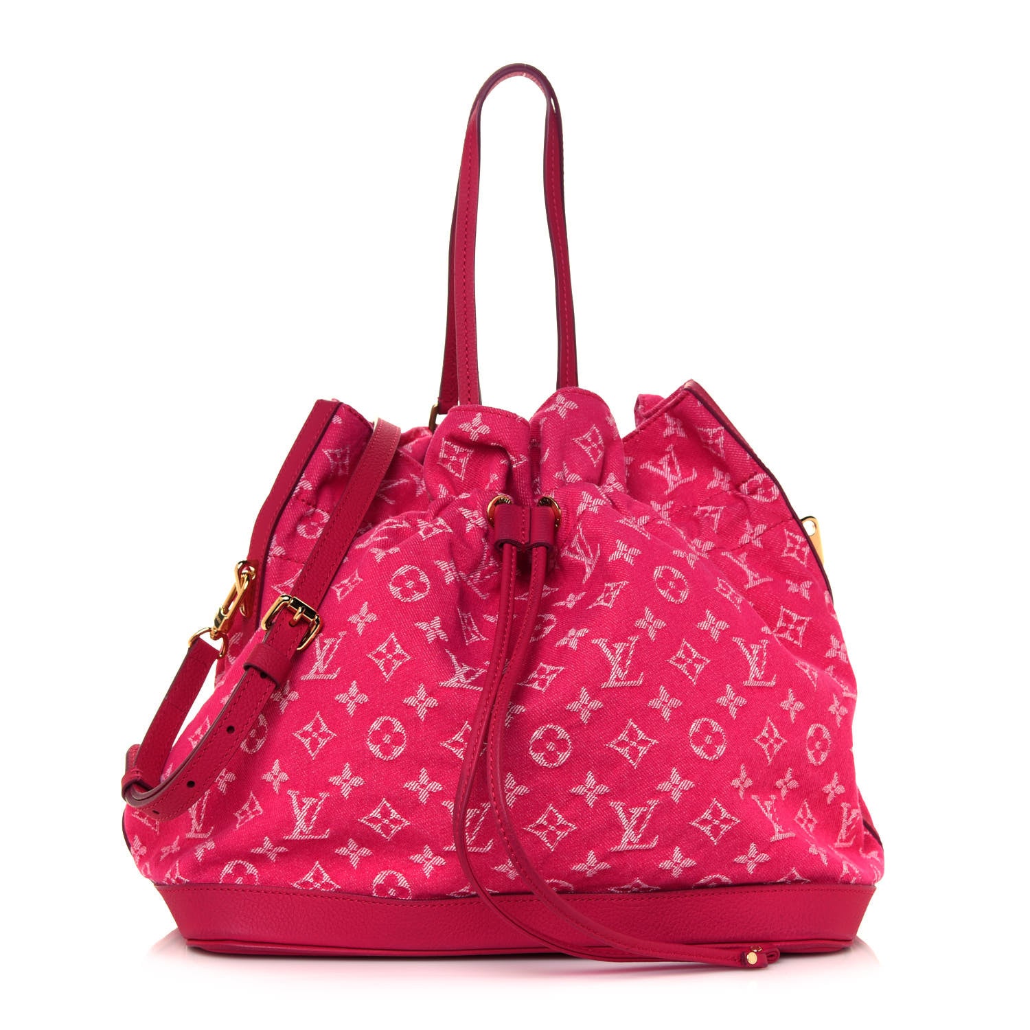 Louis Vuitton Denim Noefull MM Rose Indien 1 of 4