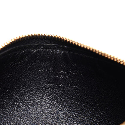 Saint Laurent Calfskin 4 Fragments Zip Pouch Black 8 of 9