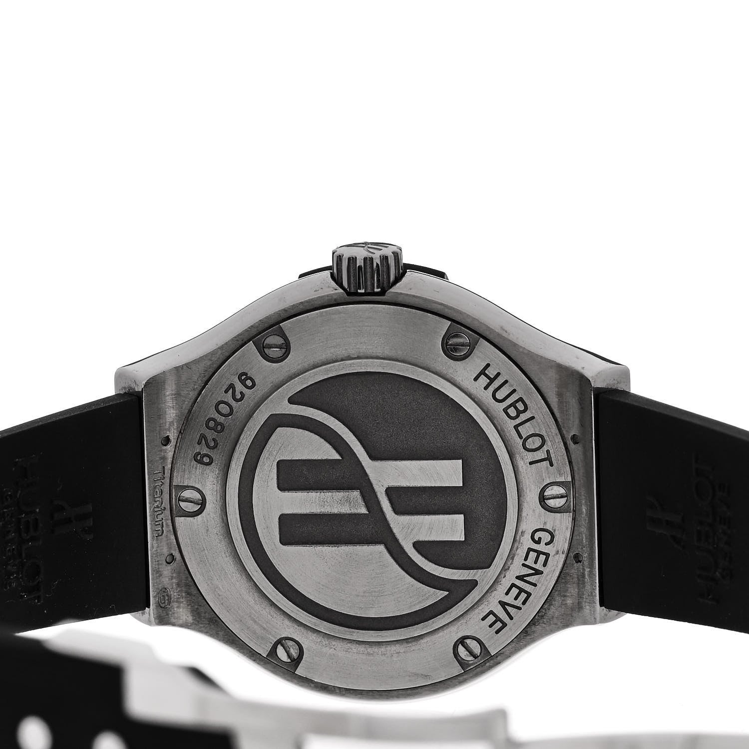 Hublot Titanium Rubber 33mm Classic Fusion Quartz Watch 581.NX.2610.RX 4 of 4