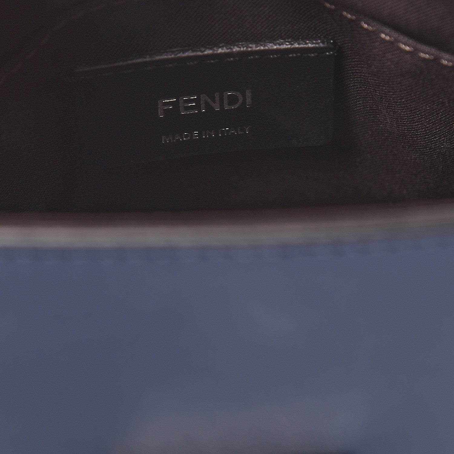 Fendi Vitello Century Opaco Mini Back to School Backpack Blu Scuro 6 of 29