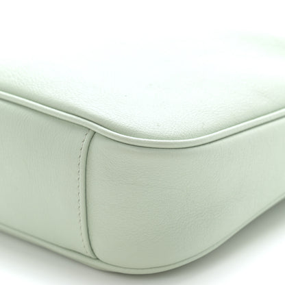 Gucci Softy Wonka Textured Dollar Calfskin Small Diana Shoulder Bag Pale Green 10 of 11