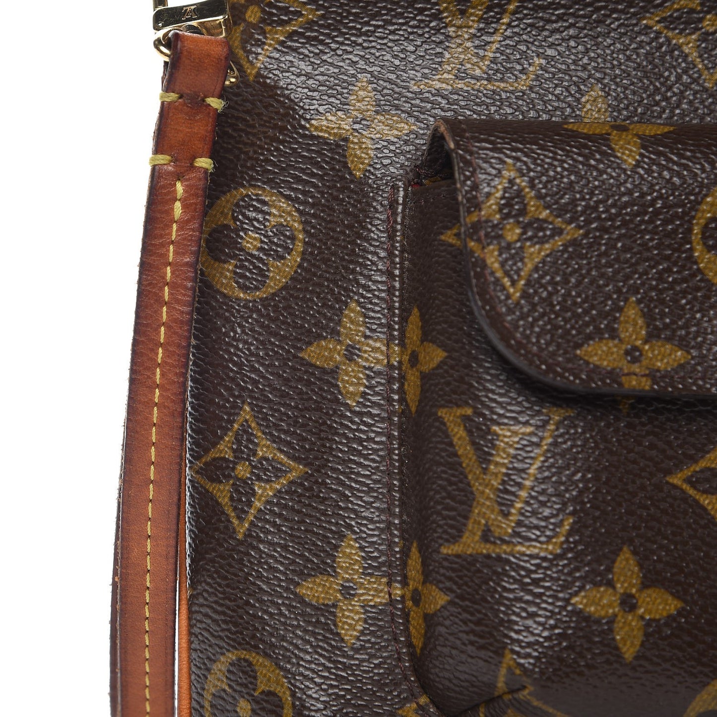 Monogram Partition Wristlet