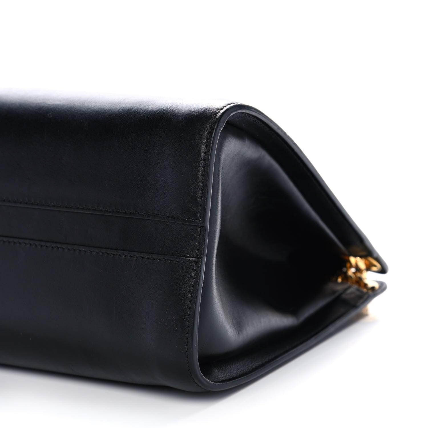 Chloe Shiny Calfskin Medium Annie Shoulder Bag Black 11 of 16