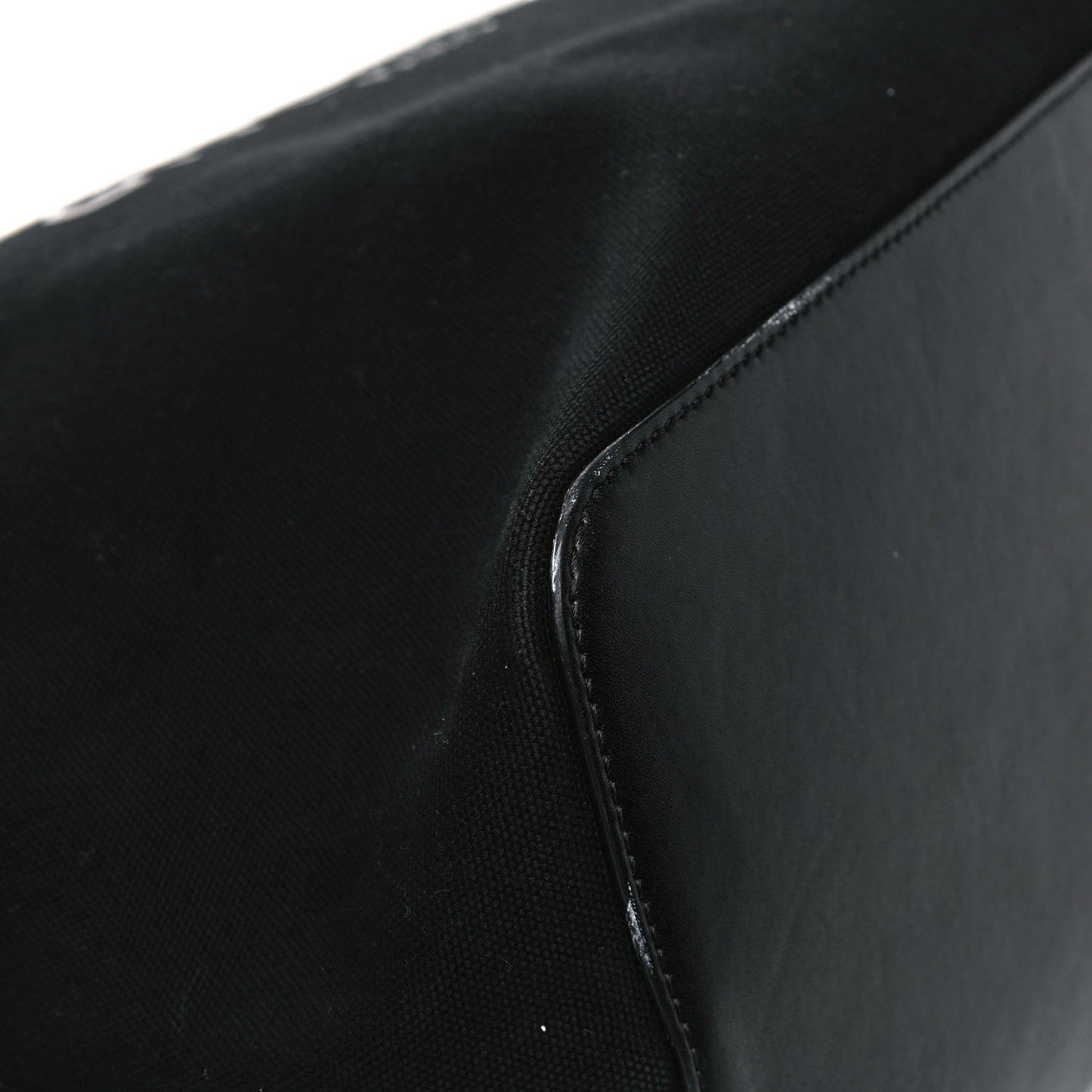 Canvas Medium Antigona Logo Tote Black