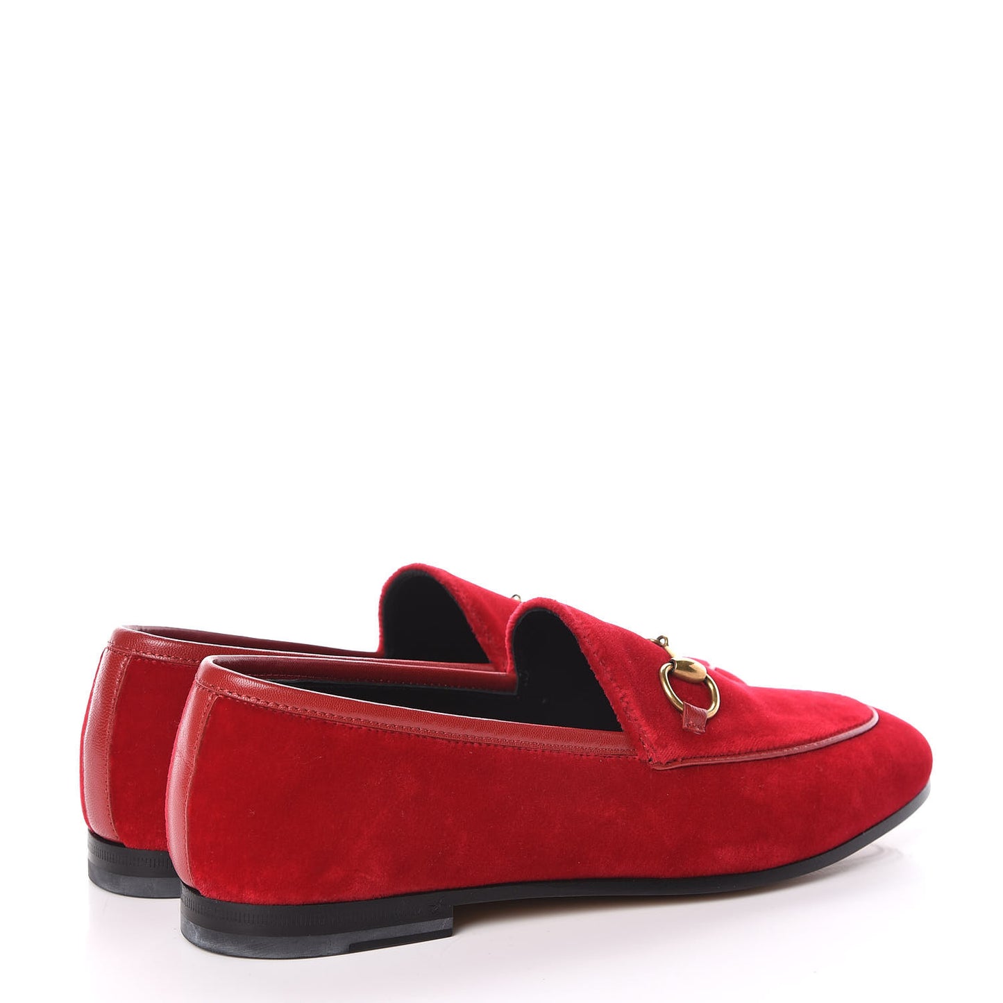 Velvet Horsebit Womens Jordaan Loafers 35 Hibiscus Red