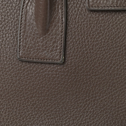 Saint Laurent Grained Calfskin Small Sac De Jour Earth 18 of 18