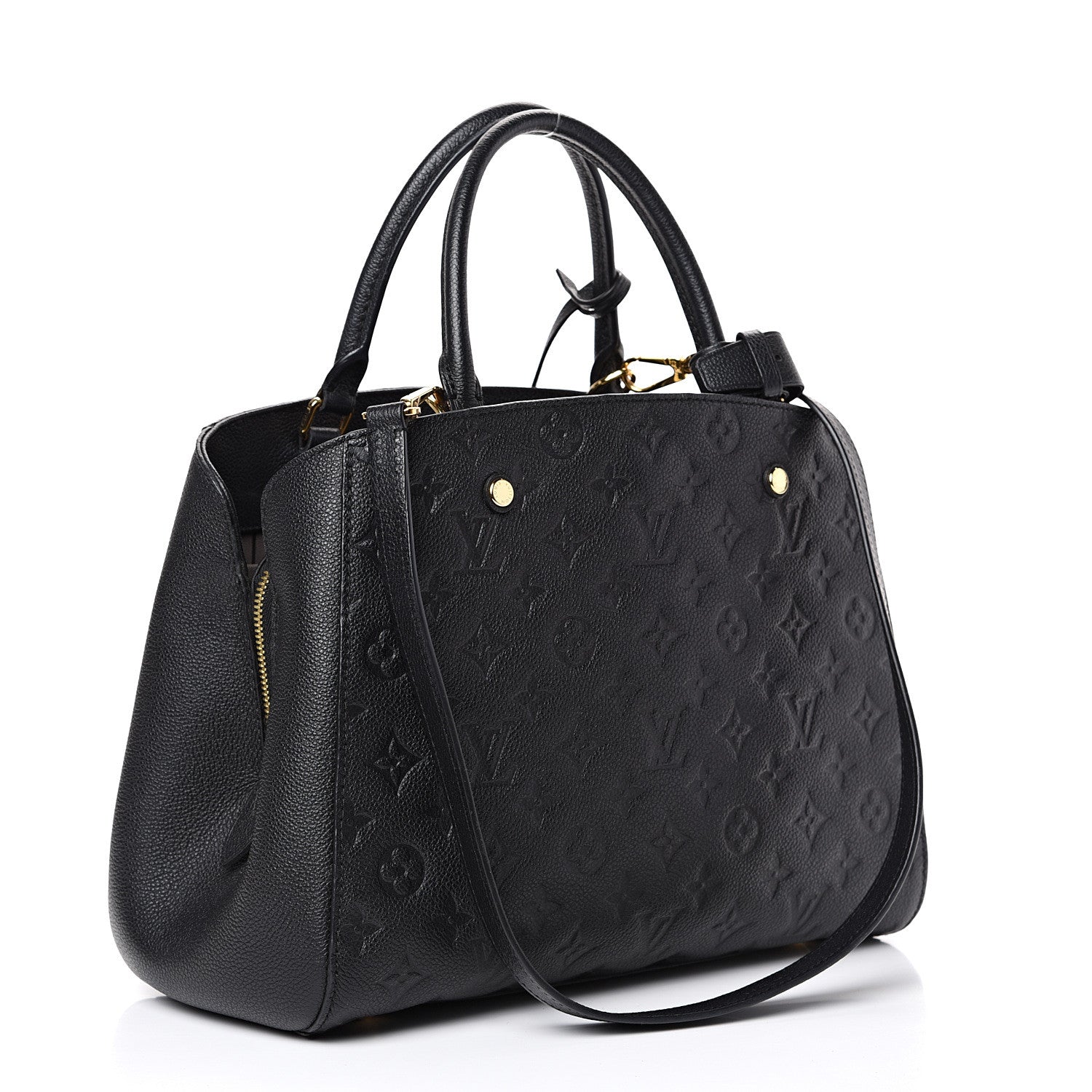 Louis Vuitton Empreinte Montaigne MM Black 2 of 10