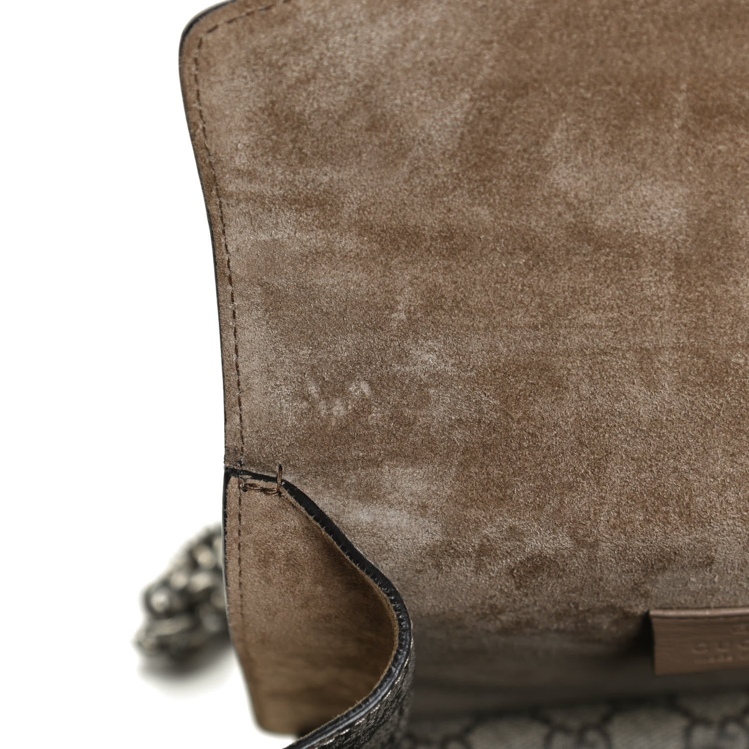 Gucci GG Supreme Monogram Mini Dionysus Shoulder Bag Taupe 13 of 14