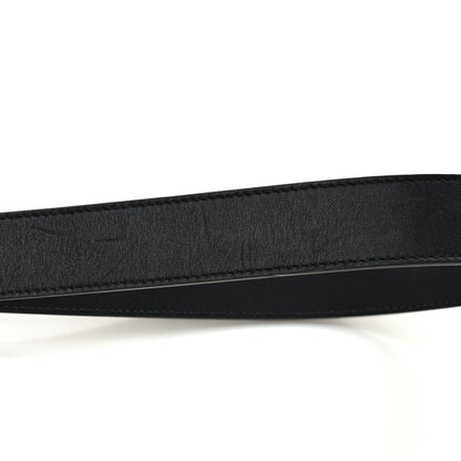 Gucci Calfskin Double G 30mm Belt 80 32 Black 4 of 5