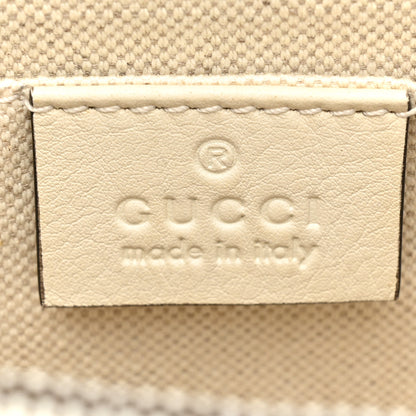 Gucci Calfskin Bamboo Web Medium Dionysus Top Handle Bag White Blue Hibiscus Red 8 of 14
