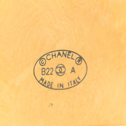 Chanel Metal Rue Cambon Earrings Gold 4 of 5