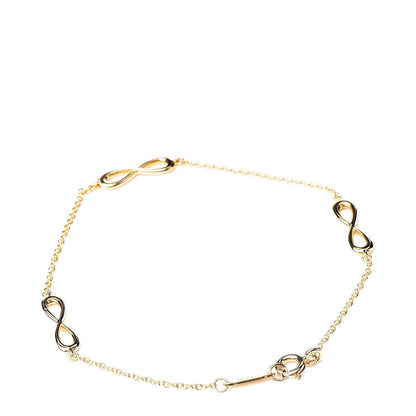 Tiffany 18K Yellow Gold Infinity Endless Bracelet 3 of 5