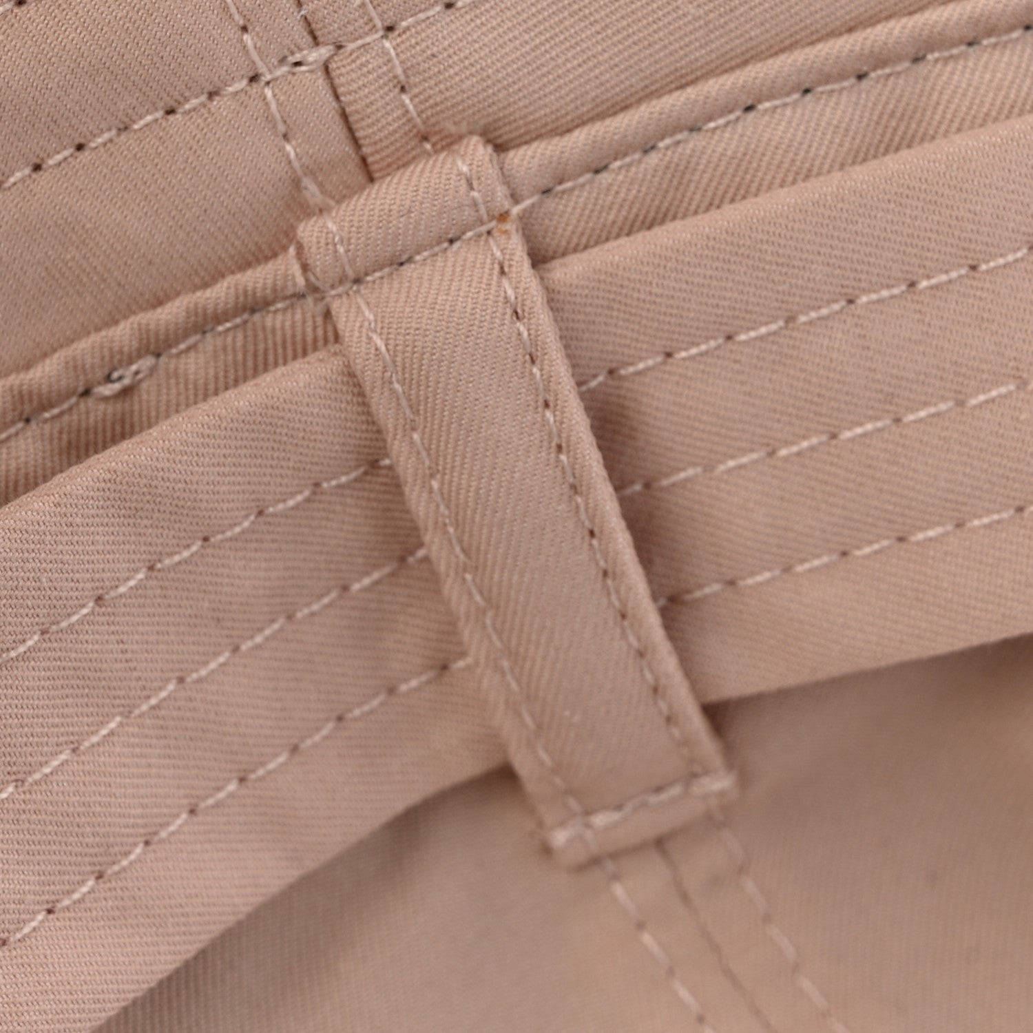 Burberry Cotton Gabardine Burberry Check Belted Heritage Bucket Hat M Sugar Pink 11 of 12