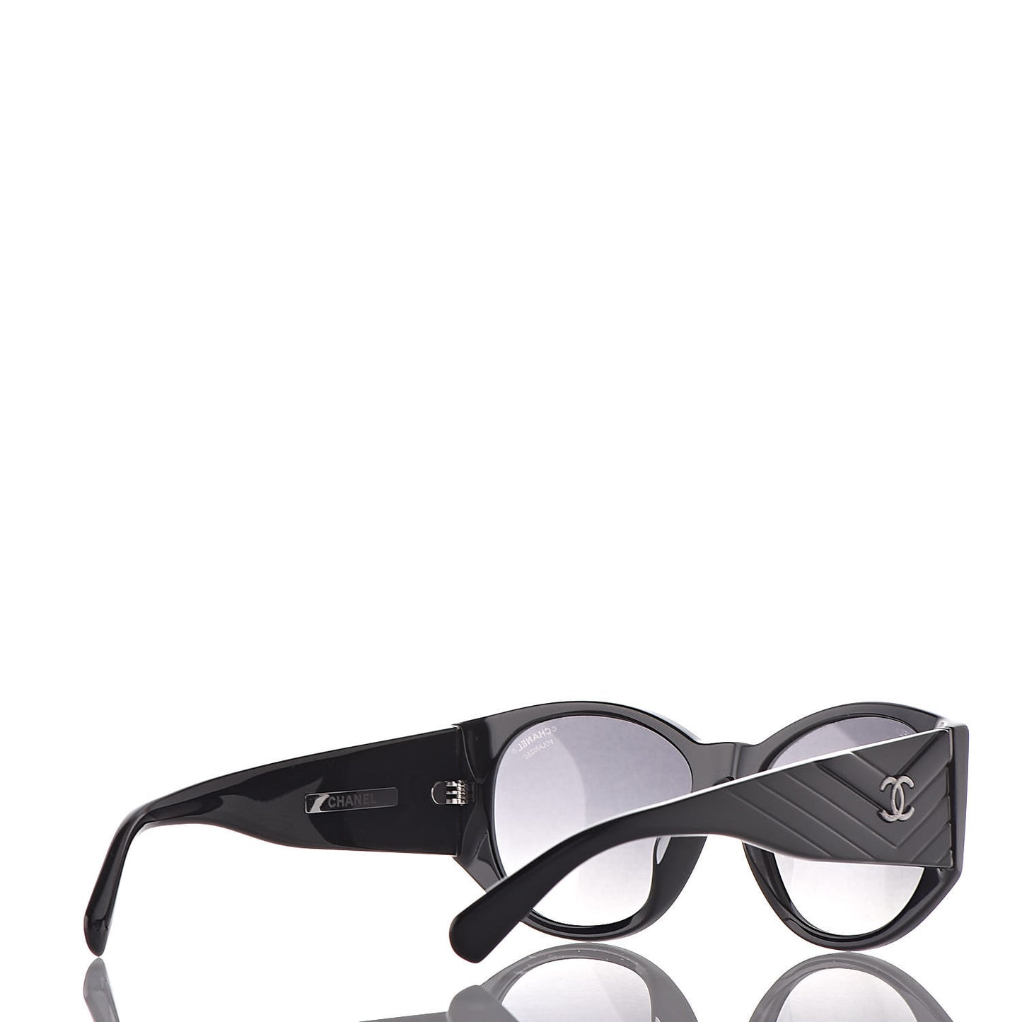 Oval Sunglasses 5411-A Black