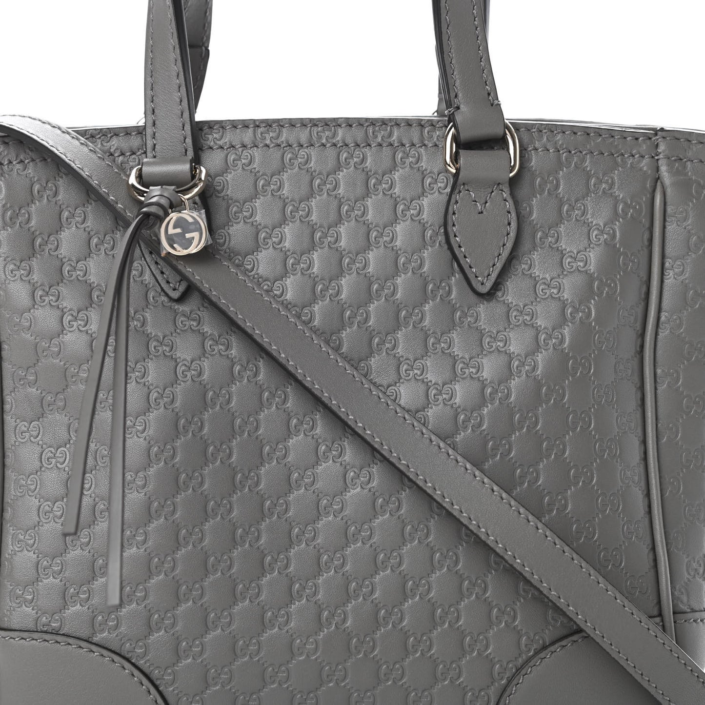Microguccissima Small Bree Tote Graphite