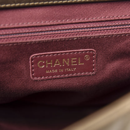 Chanel Metallic Calfskin Quilted Istanbul Accordion Flap Gold 8 of 10