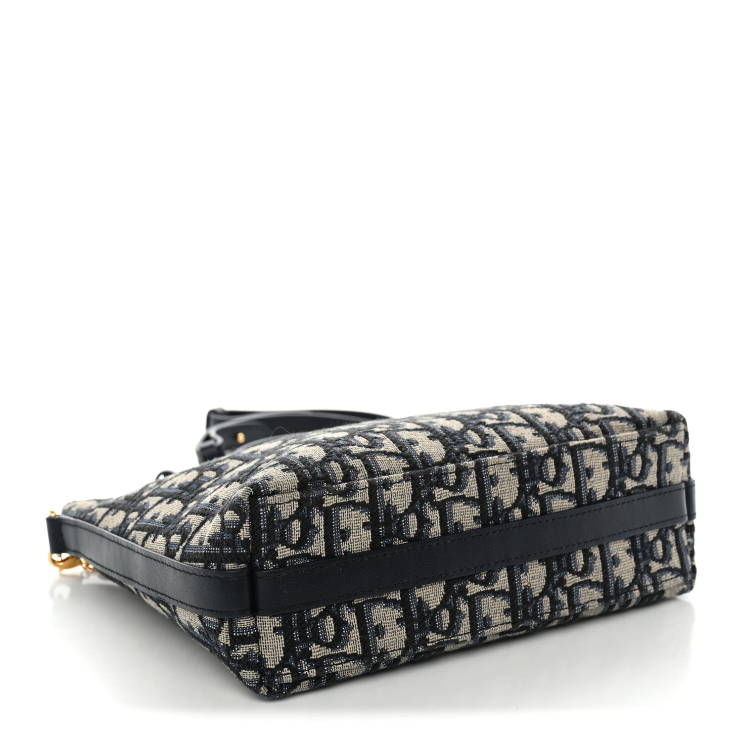 Christian Dior Oblique 30 Montaigne Diorling Mini Bag With Chain Blue 4 of 10