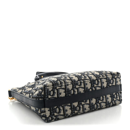 Christian Dior Oblique 30 Montaigne Diorling Mini Bag With Chain Blue 4 of 10