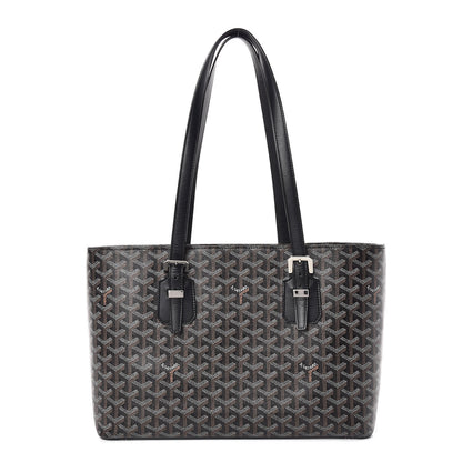 Goyard Goyardine Sac Marie Galante MM Black 1 of 12