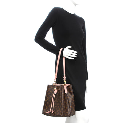 Louis Vuitton Monogram Neonoe MM Rose Poudre 2 of 9