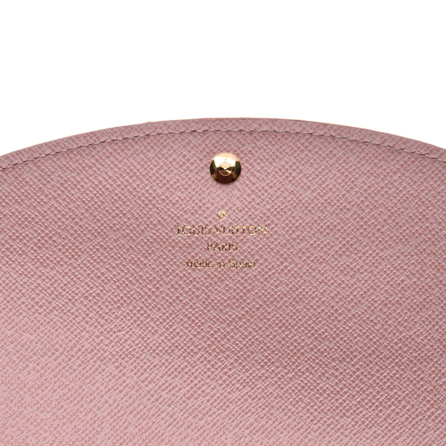 Damier Ebene Caissa Wallet Rose Ballerine