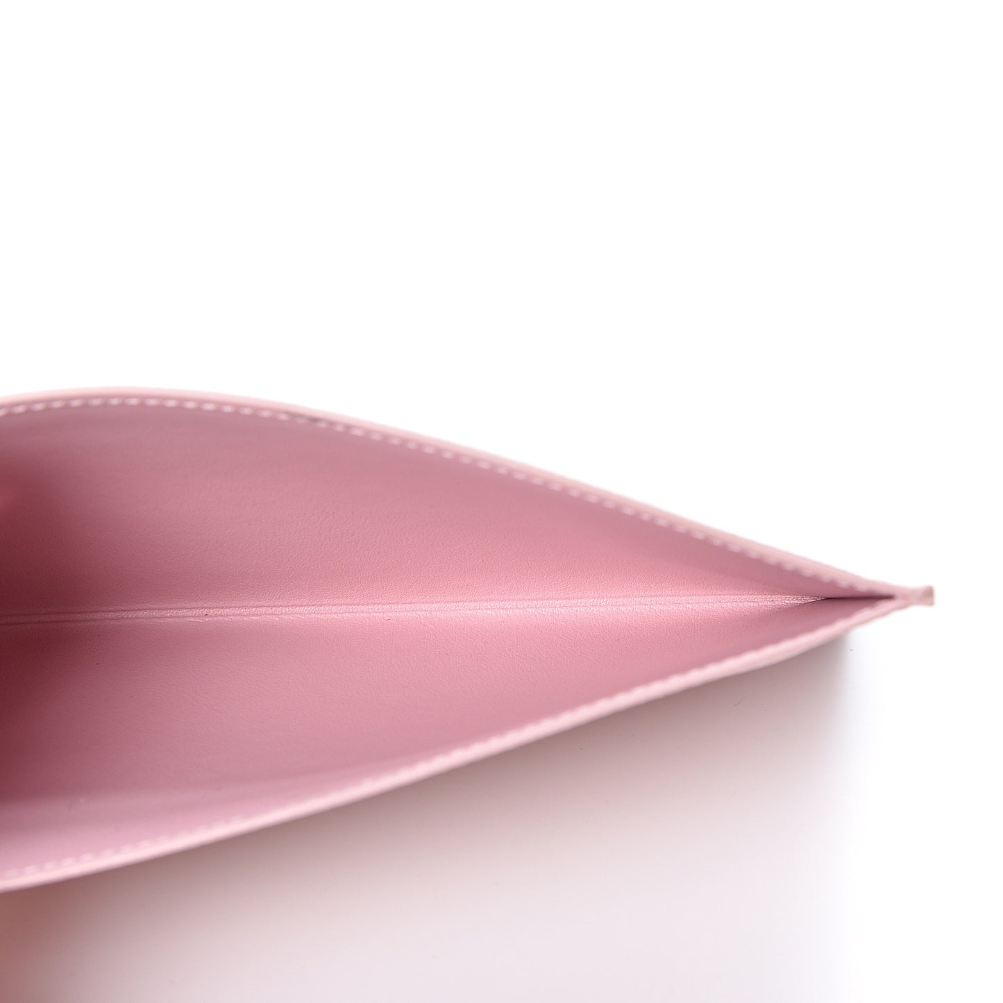 Calfskin Felicie Card Holder Insert Rose Ballerine
