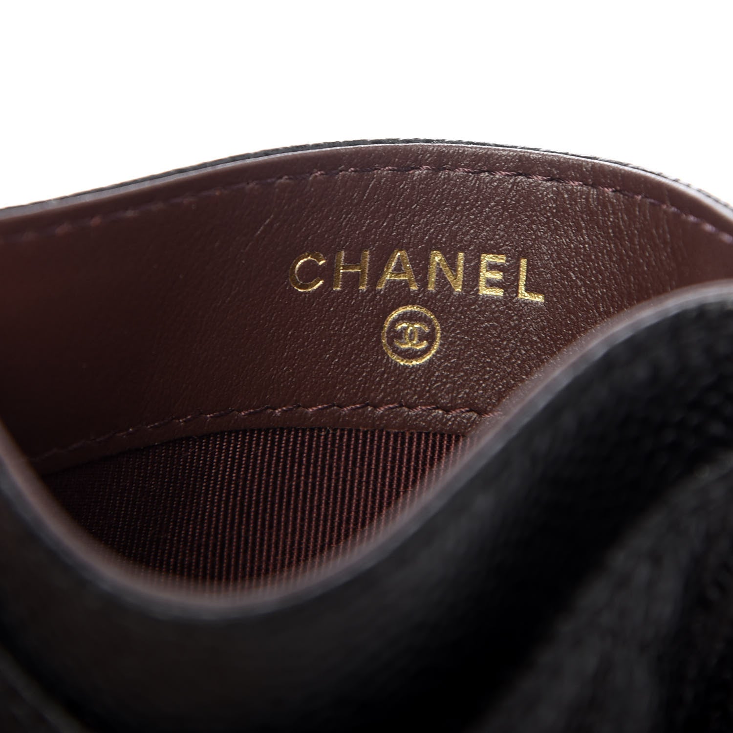 Chanel Caviar Quilted Card Holder Black 6 of 9