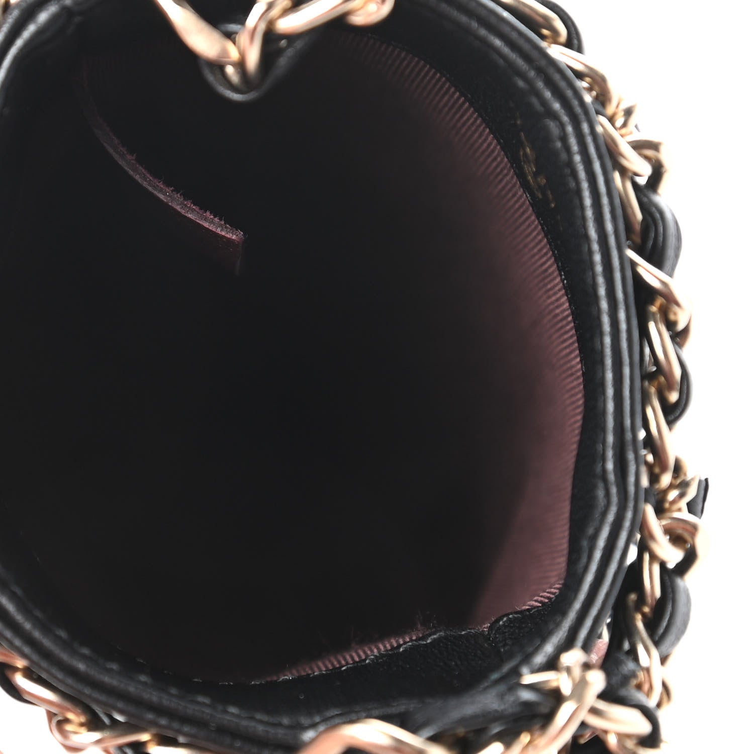 Chanel Lambskin Clutch With Chain Black 8 of 16