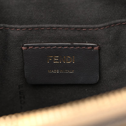 Fendi Vitello King Logo Embossed Mini By The Way Boston Bag Nuvola 6 of 12