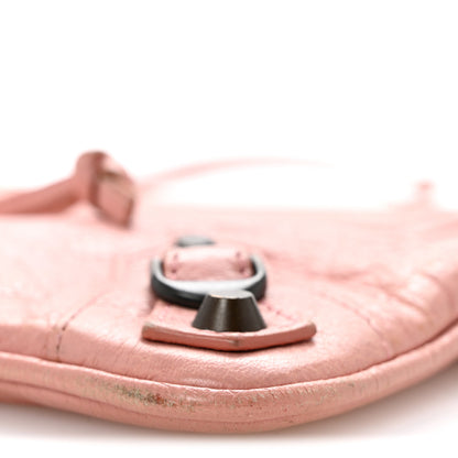 Balenciaga Agneau Classic Hardware Flat Handle Clutch Rose Peche 10 of 15