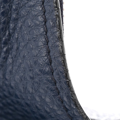 Salvatore Ferragamo Calfskin Fanisa Gancini Hobo Oxford Blue 12 of 14