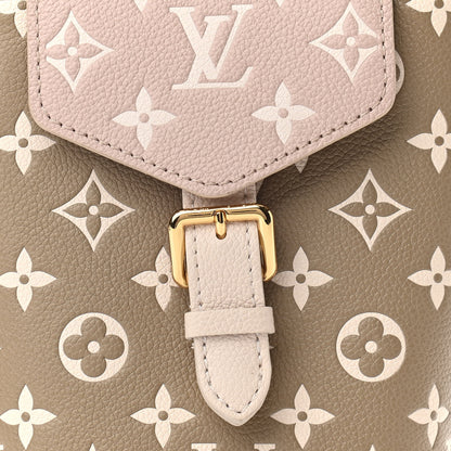 Louis Vuitton Empreinte Monogram Spring In The City Tiny Backpack Kaki Beige Cream 7 of 9