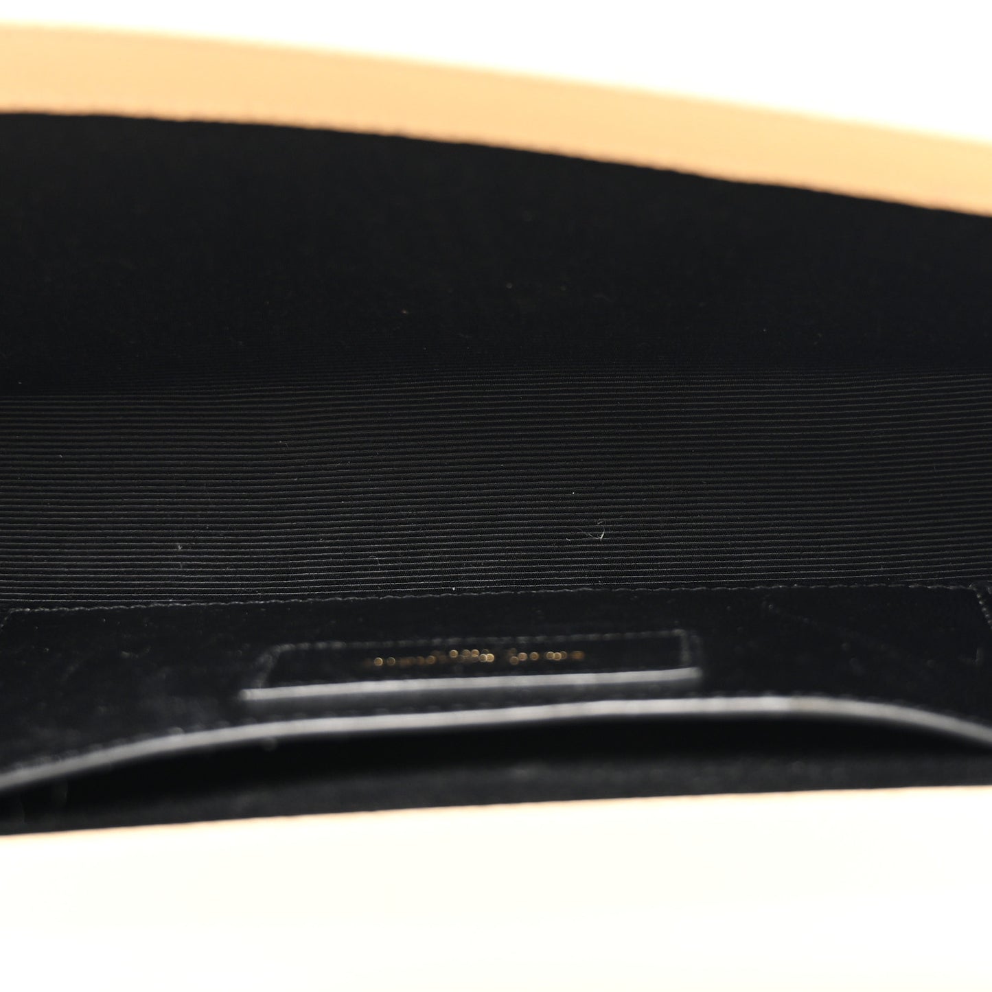 Grain De Poudre Classic Monogram Cassandre Clutch Nude Powder