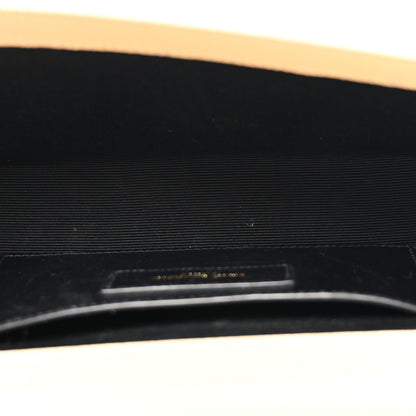 Saint Laurent Grain De Poudre Classic Monogram Cassandre Clutch Nude Powder 5 of 7