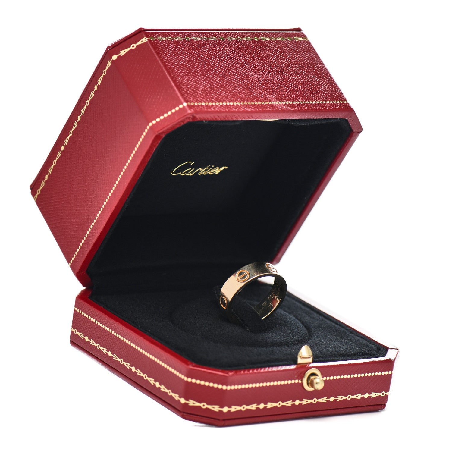 Cartier 18K Yellow Gold 5.5mm LOVE Ring 54 6.75 5 of 5