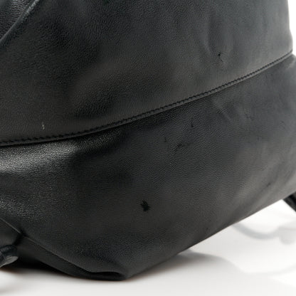 Saint Laurent Lambskin Teddy Drawstring Bag Black 13 of 14