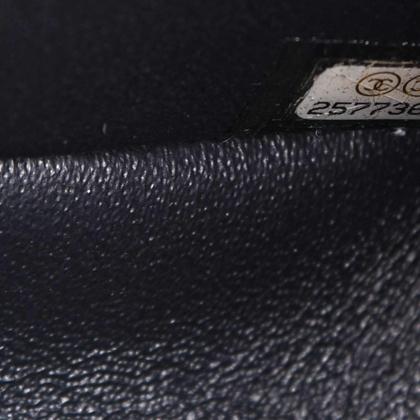 Caviar Quilted Medium Double Flap Dark Grey