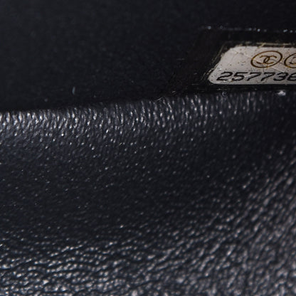 Chanel Caviar Quilted Medium Double Flap Dark Grey 6 of 10