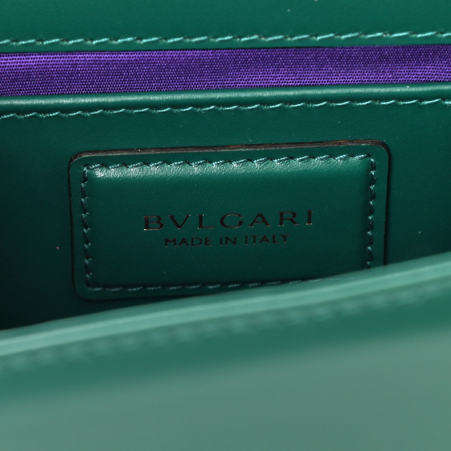 Calfskin Serpenti Forever Crossbody Bag Emerald Green