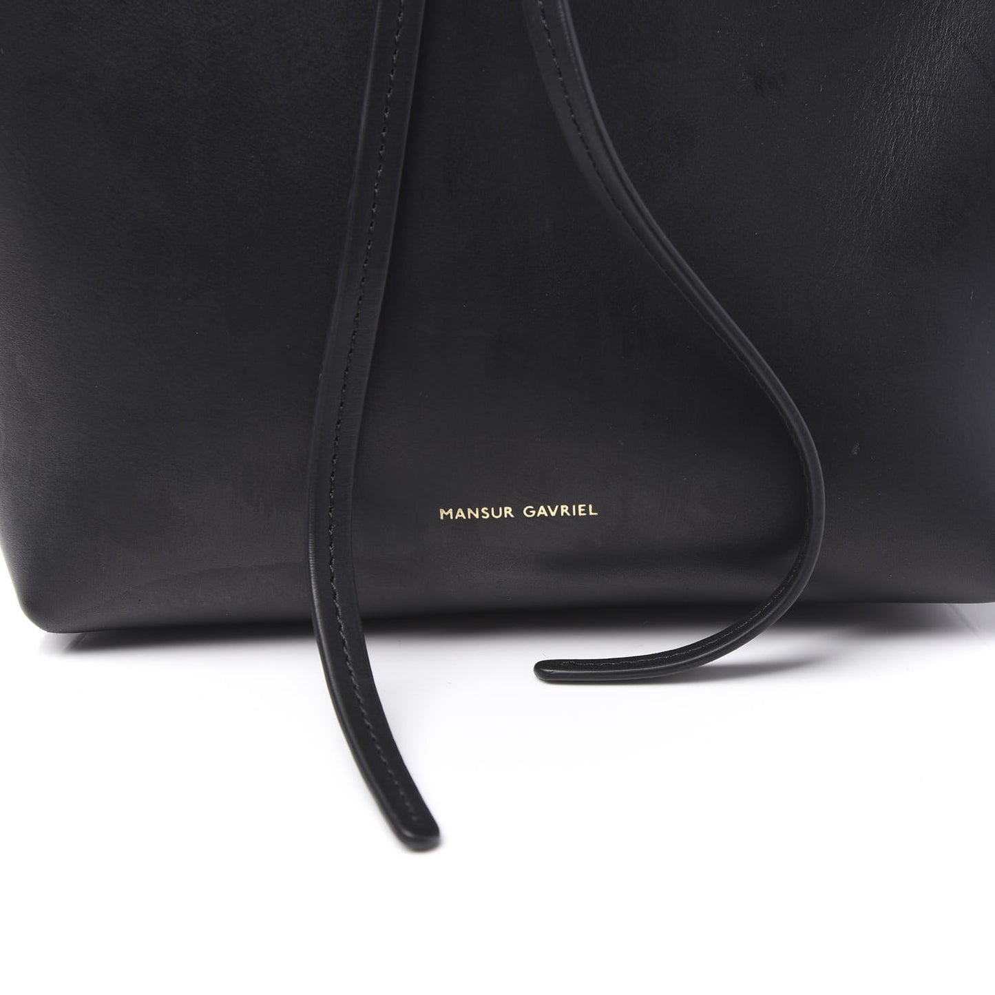 Calfskin Mini Backpack Bag Black Flamma