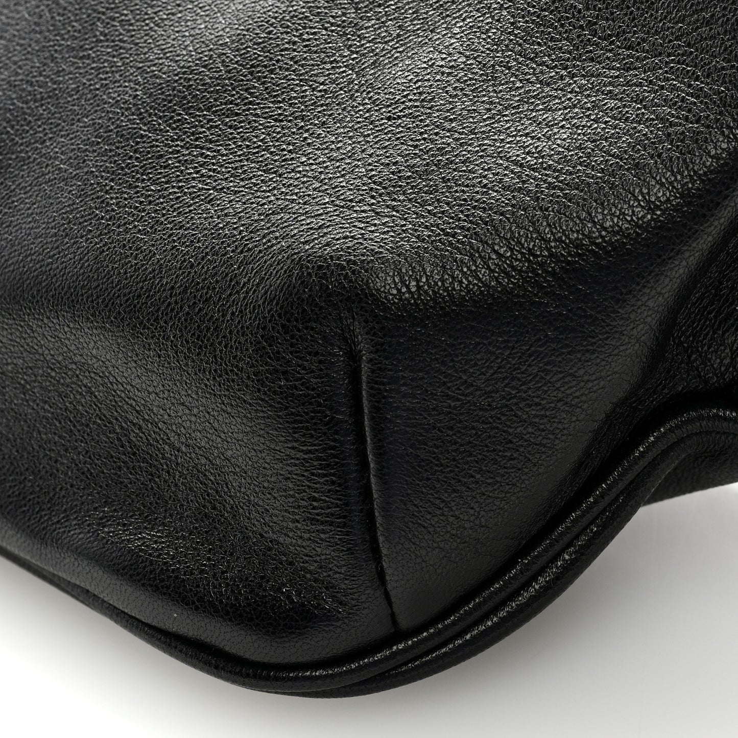 Calfskin Monogram Belt Bag Black