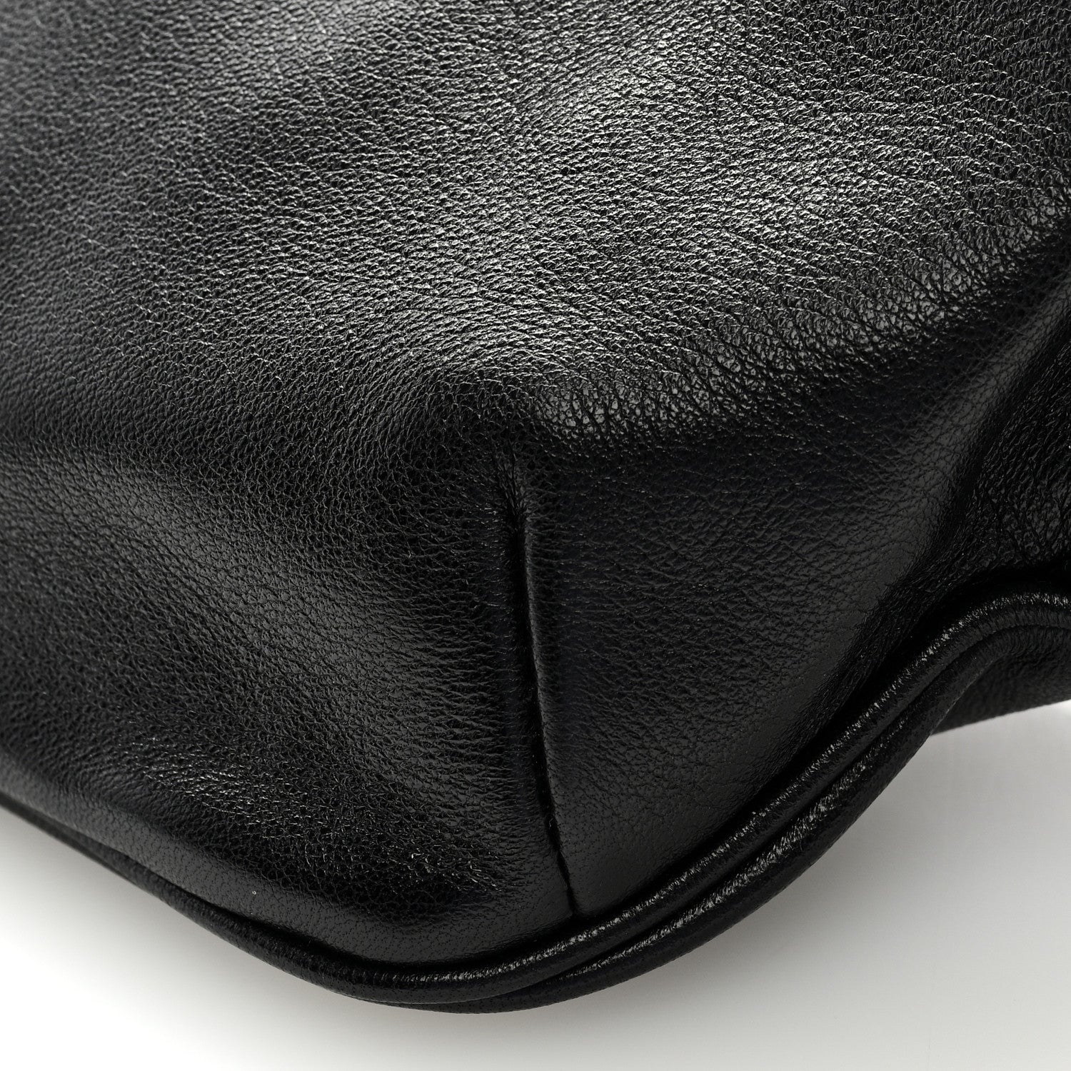 Saint Laurent Calfskin Monogram Belt Bag Black 8 of 8