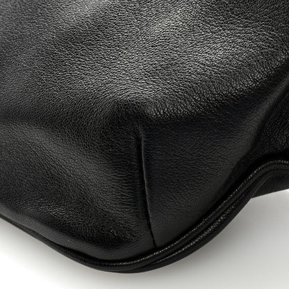 Saint Laurent Calfskin Monogram Belt Bag Black 8 of 8
