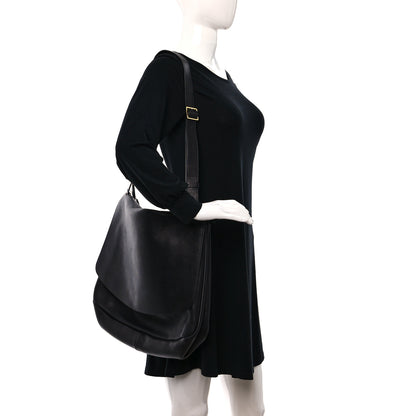 The Row Calfskin Mail Bag Black 2 of 10