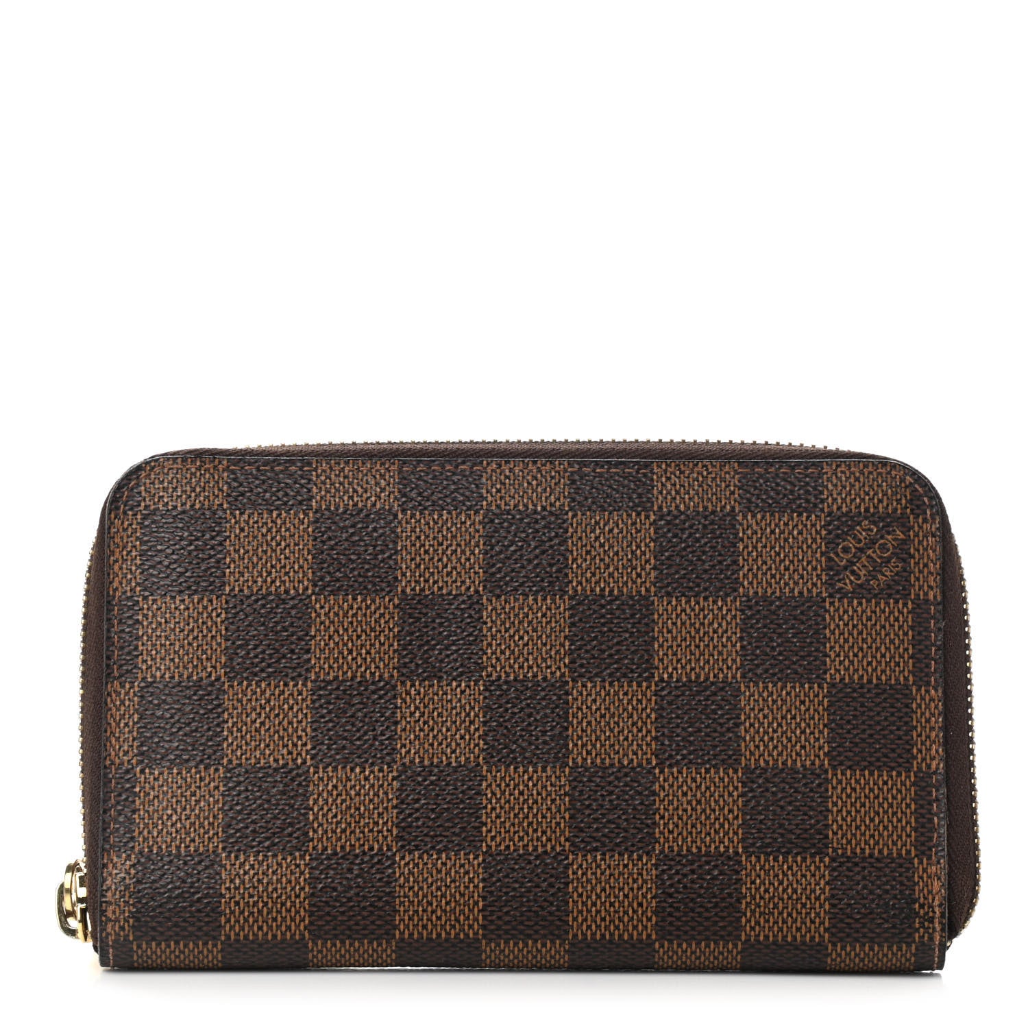 Louis Vuitton Damier Ebene Zippy Compact Wallet 1 of 8