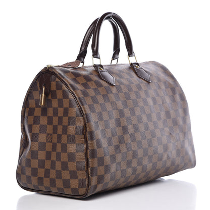 Louis Vuitton Damier Ebene Speedy 35 3 of 12