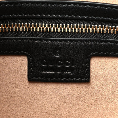 Gucci GG Supreme Monogram Medium Padlock Shoulder Bag Black 6 of 10